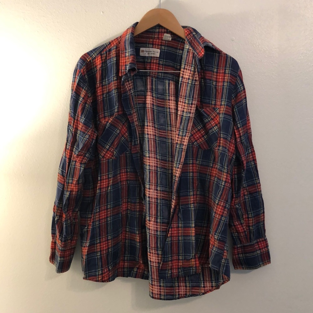 Vintage 80s highlander flannel by Bud Berma
